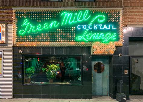 Green mill chicago - The Green Mill Cocktail Lounge (4802 N. Broadway, “sophisticated informality”) is located in Chicago’s Uptown Neighborhood, and home to jazz and swing nights and Patricia Barber’s regular Monday night gig, as well as the world’s longest running poetry slam, hosted by Marc Kelly Smith (“so what?). Inspired by the Moulin …